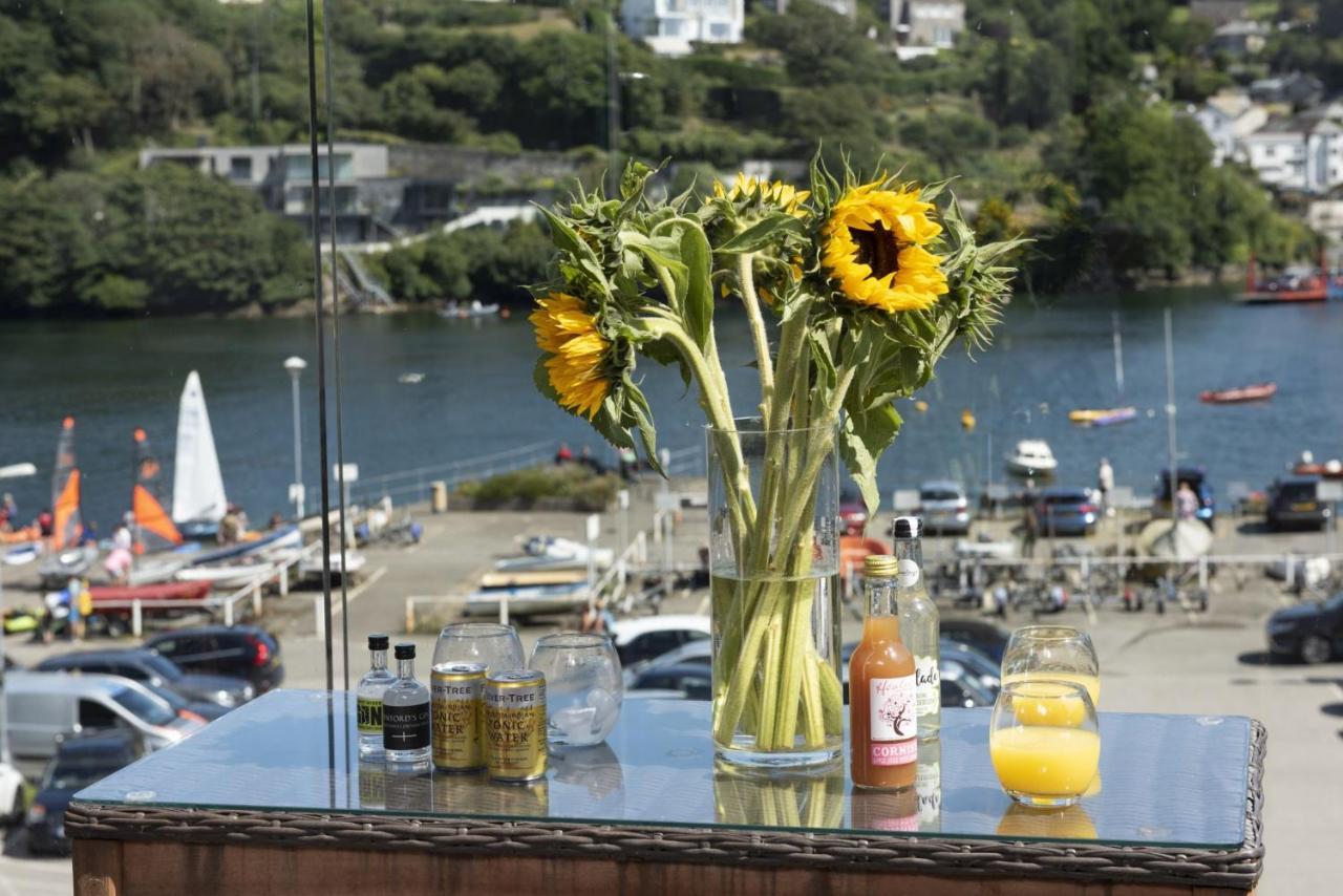 Fowey Penthouse, Fowey Apartment Bagian luar foto