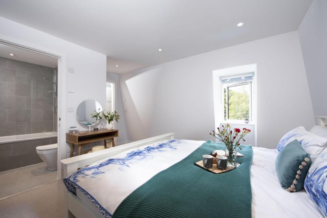 Fowey Penthouse, Fowey Apartment Bagian luar foto