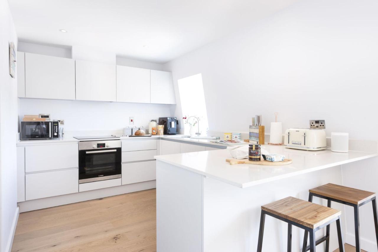 Fowey Penthouse, Fowey Apartment Bagian luar foto