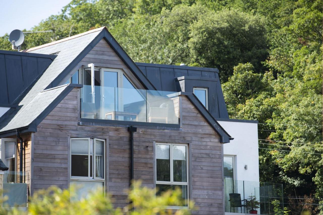 Fowey Penthouse, Fowey Apartment Bagian luar foto