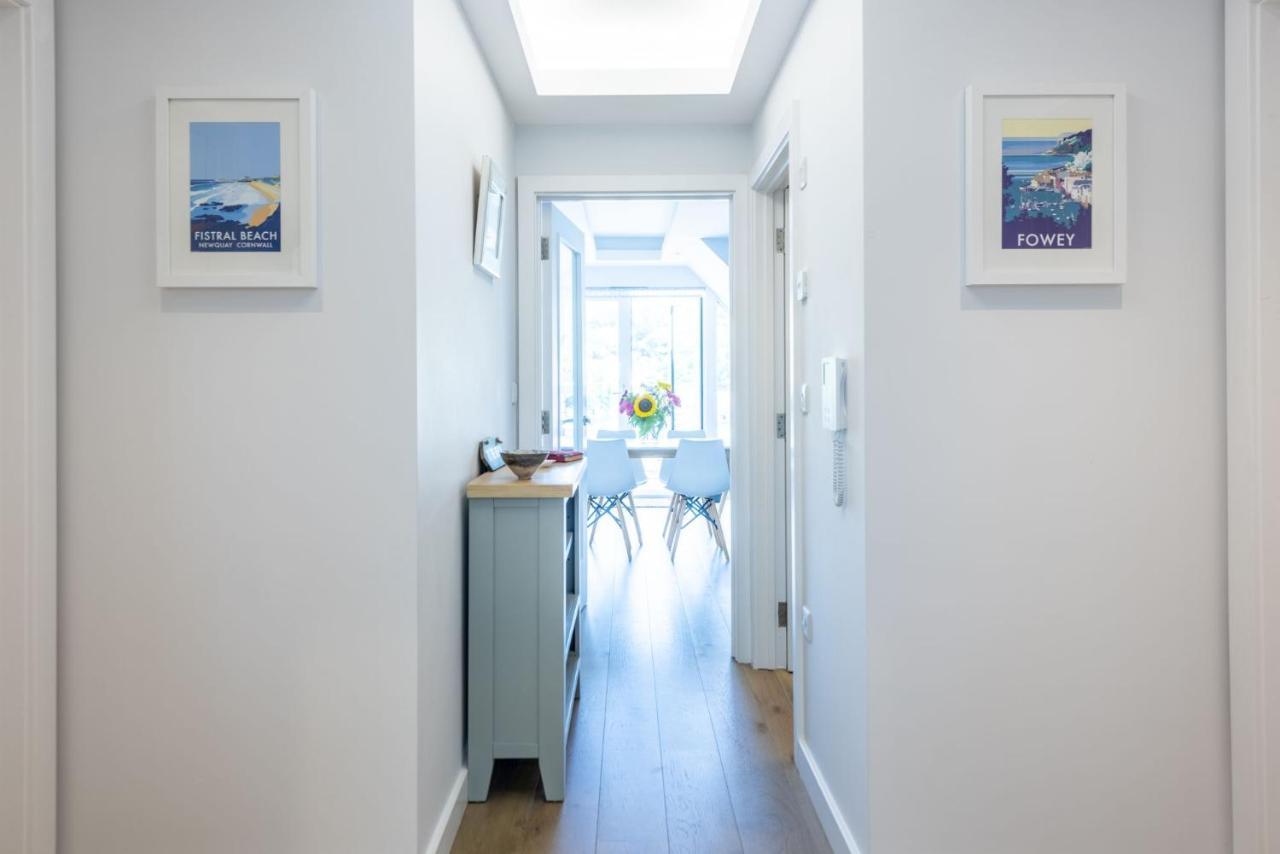 Fowey Penthouse, Fowey Apartment Bagian luar foto